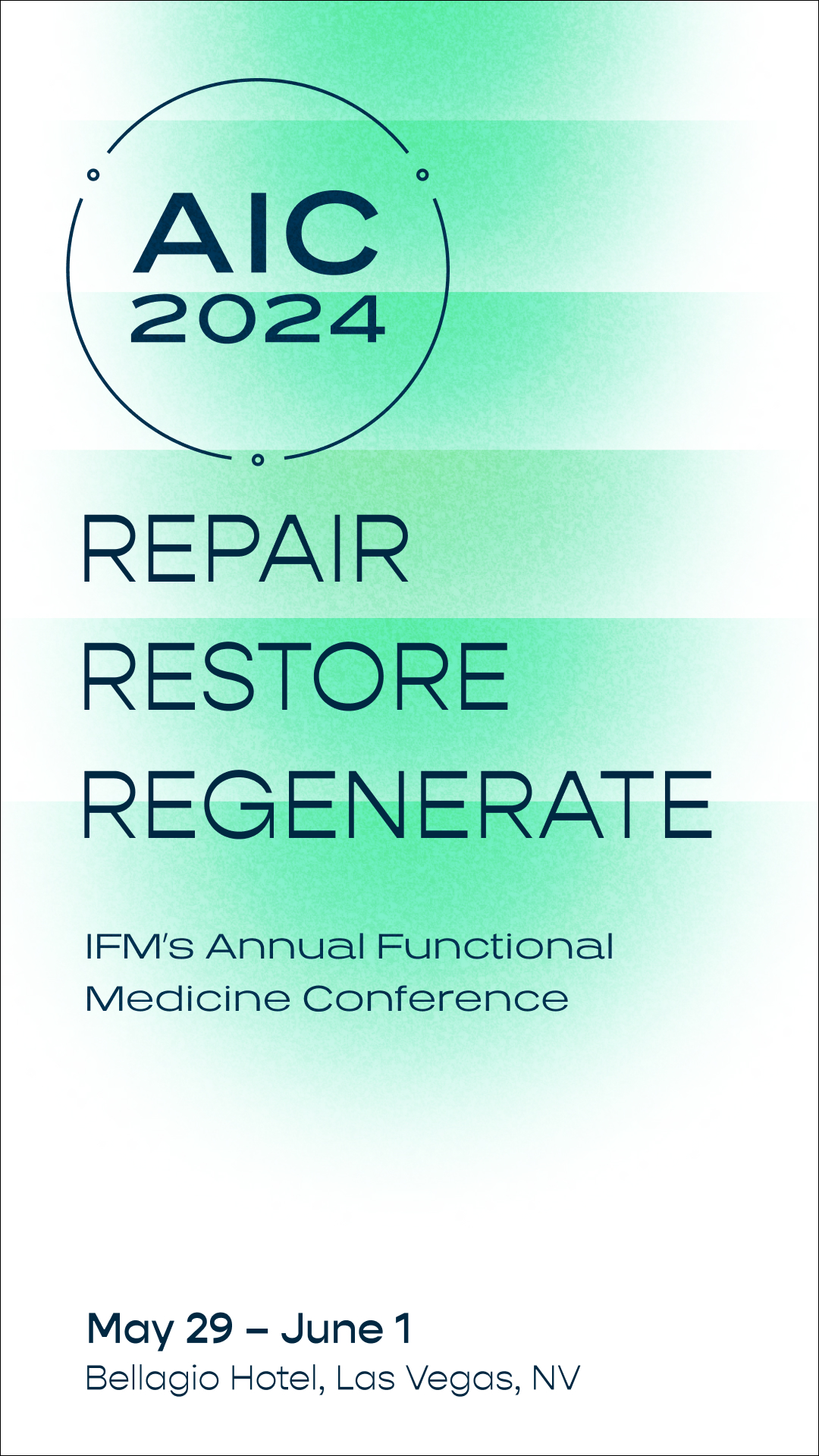 IFMs Annual International Conference; Repair, Restore, Regenerate. May 29 - June 1